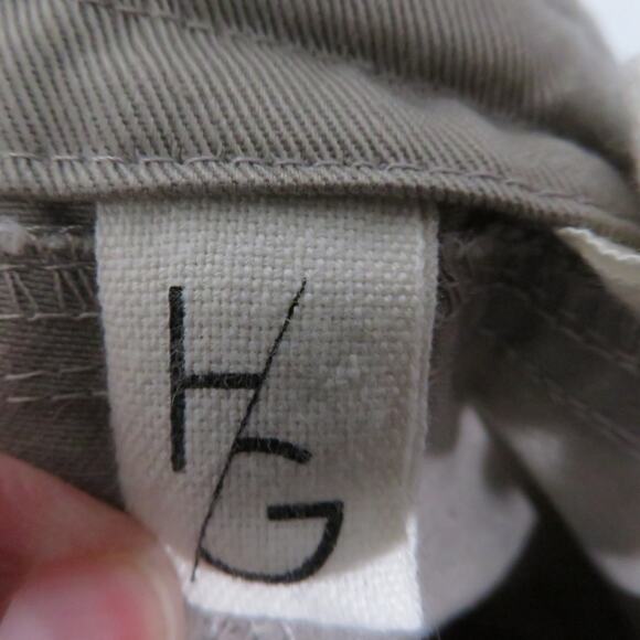 Womens Sz L Tan Pants Cargo Style Pocket Pants Wide Leg - Picture 6 of 8